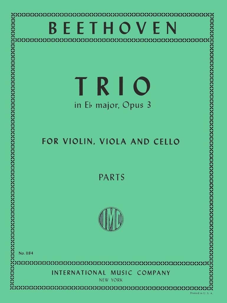 Trio Op. 3 Mi B